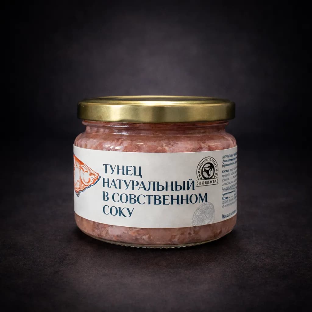 Тунец в собственном соку